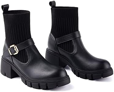 Cocoa Couture Chunky Ankle Boots size 5.5 to size 9