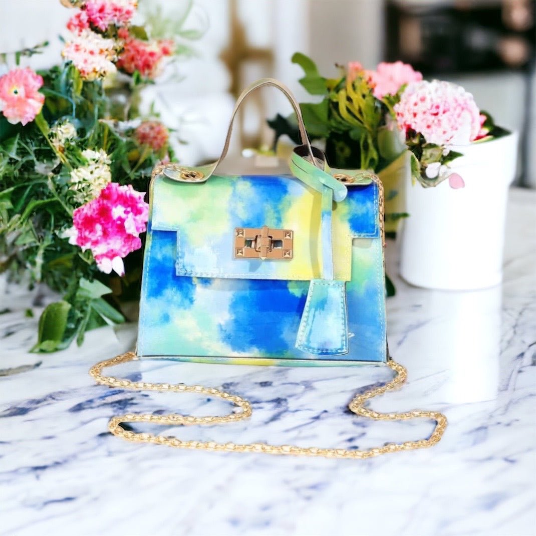 Blue Skittles Mini Crossbody Purse - Ikonik Idoll