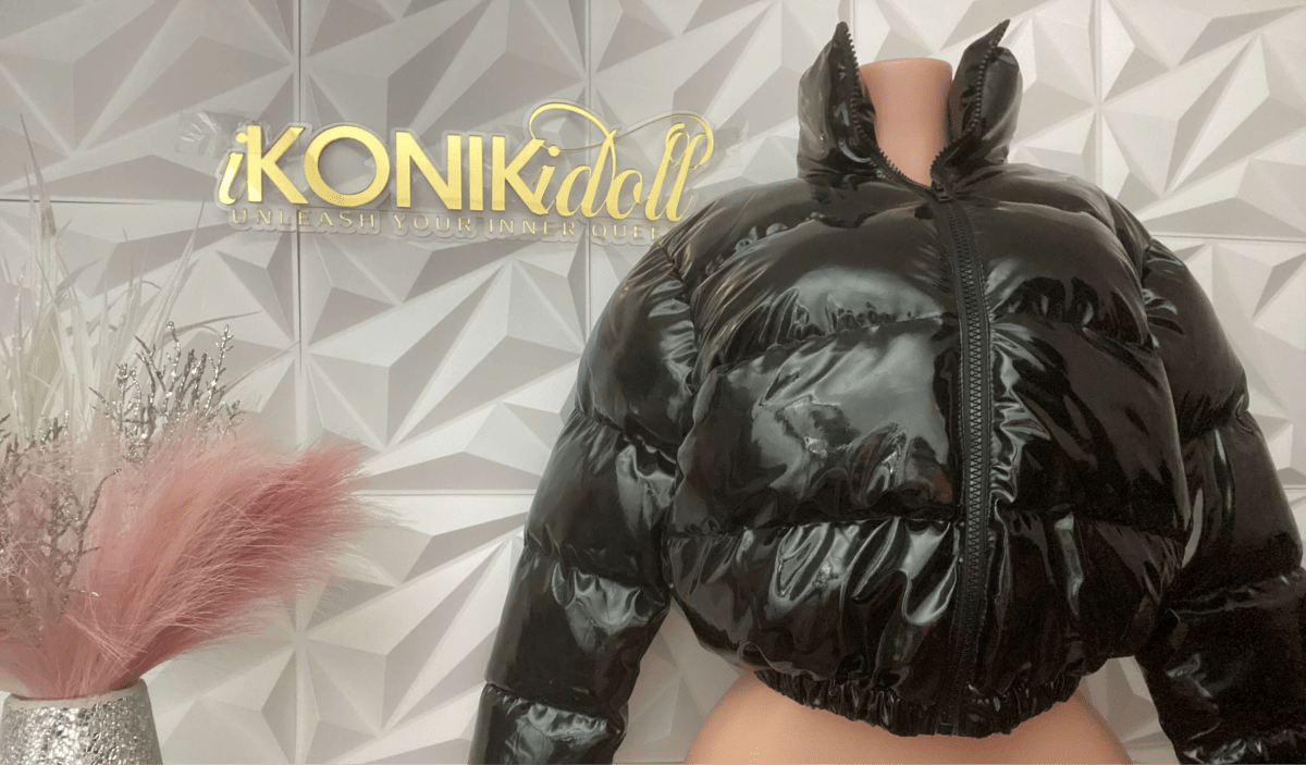 Ebony Frost Puffer Coat SMALL - Ikonik Idoll