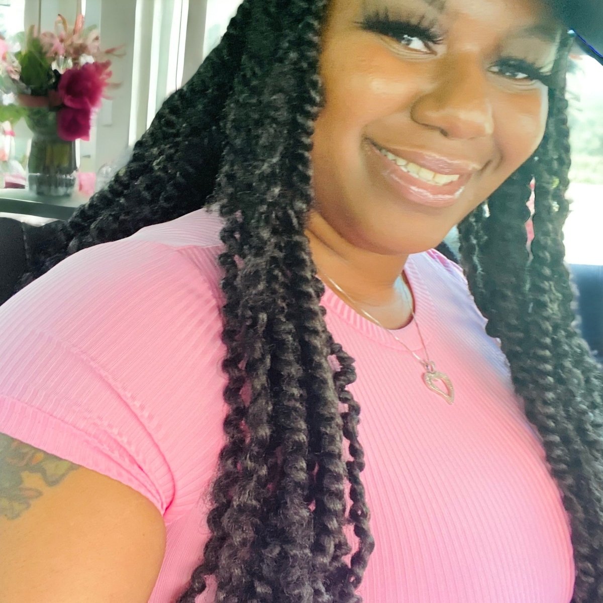 GOLD Open Heart Jayda necklace - Ikonik Idoll