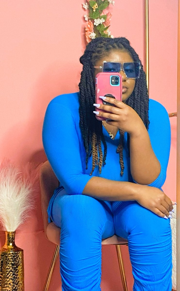 It’s Giving 2 pc ruched tie up pant set - Blue, Yellow - Ikonik Idoll