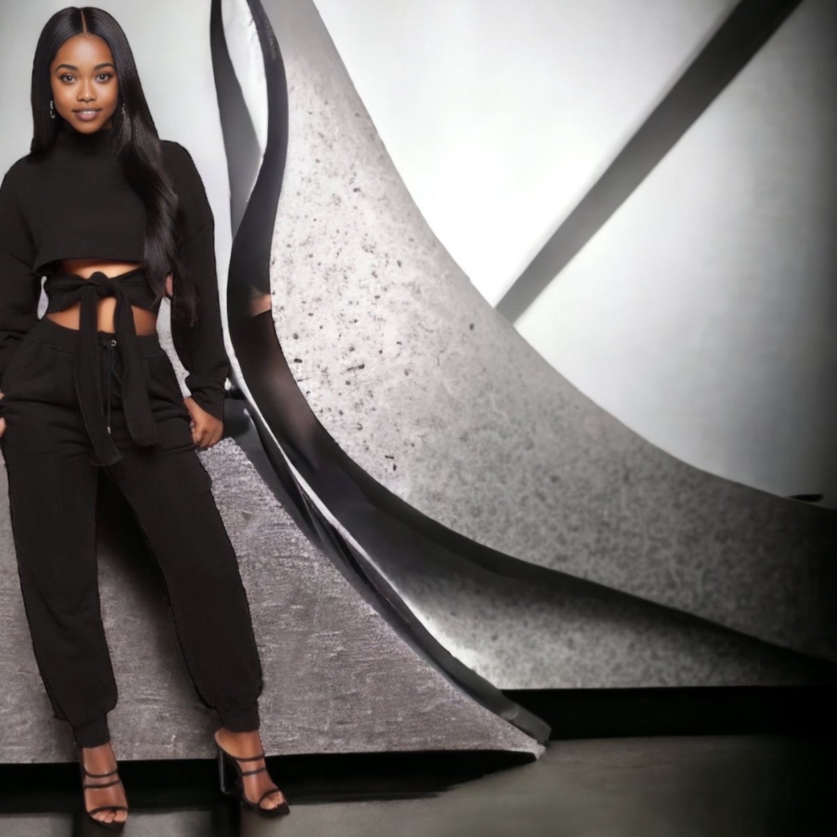 Wrap Me Up 2 pc pant set - Ikonik Idoll