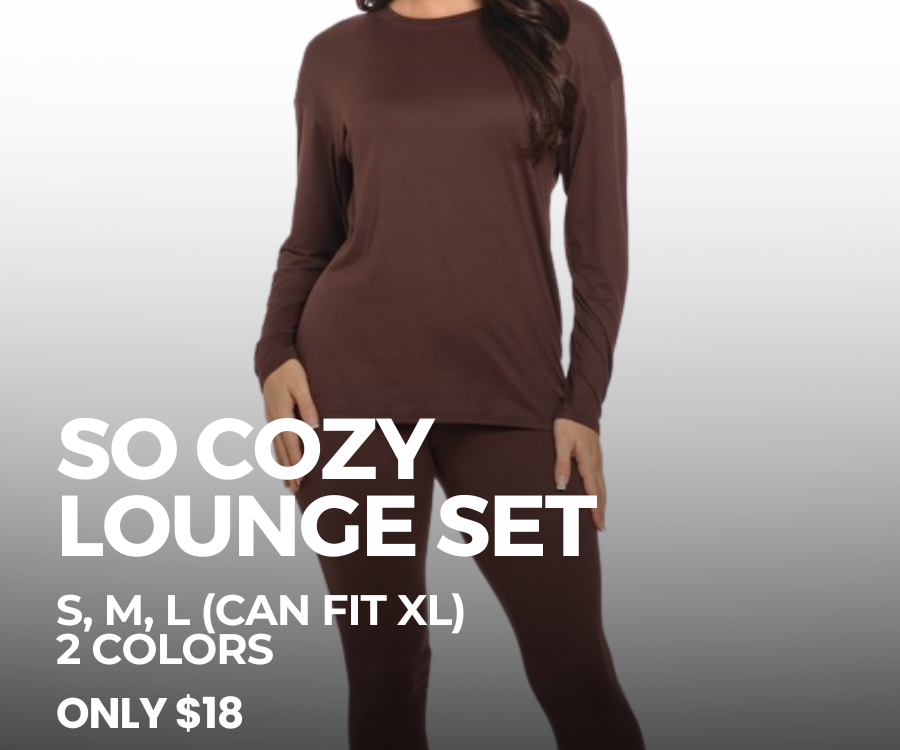 $18 So Cozy Lounge Sets