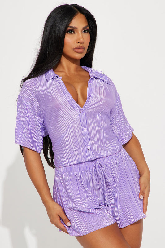 Passenger Princess Lavender 2 pc Short Set LARGE/XL