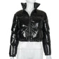Ebony Frost Puffer Coat SMALL