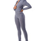 Busy & Paid Girl 2 pc pant textured set, Gray and Beige