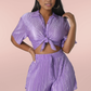 Passenger Princess Lavender 2 pc Short Set LARGE/XL