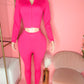 Bombshell Active Pink Compression Set