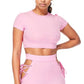 Pretty Pink Gal 2 piece short set