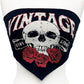 Stay Strong Vintage Skull Corset Top