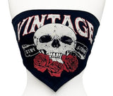 Stay Strong Vintage Skull Corset Top