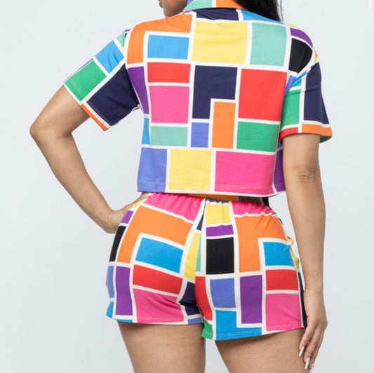 Freak Nik 90s 2 pc short set
