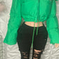 Emerald Envy Puffer Winter Coat