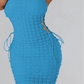 No Loose Ends Mini Bubble Dress (3 colors)