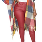 Fringe Frenzy Plaid Kimono (2 colors) Can fit sizes Small to 3X