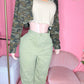 Army Fatigue Camouflage Cropped Jacket - Ikonik Idoll