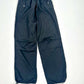 Black Quickdry Parachute Cargo Pants