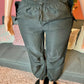 Black Quickdry Parachute Cargo Pants - Ikonik Idoll