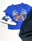 Born to Ride Plus Size Graphic Top