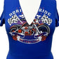 Born to Ride Plus Size Graphic Top - Ikonik Idoll