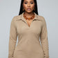 Rich Fine Auntie Dress – Extended Sizes 1XL–2XL (2 Colors)