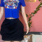 Cargo black skirt plus size - Ikonik Idoll