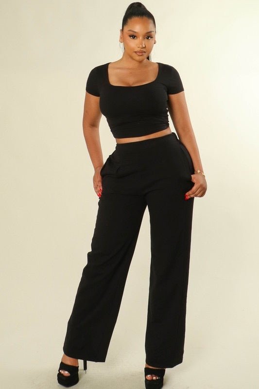 Chill Nights Pants Set (2 colors) - Ikonik Idoll