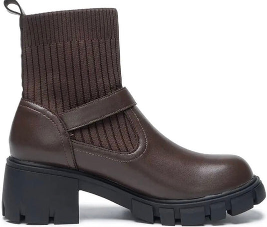 Cocoa Couture Chunky Ankle Boots size 5.5 to size 9 - Ikonik Idoll