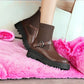 Cocoa Couture Chunky Ankle Boots size 5.5 to size 9 - Ikonik Idoll