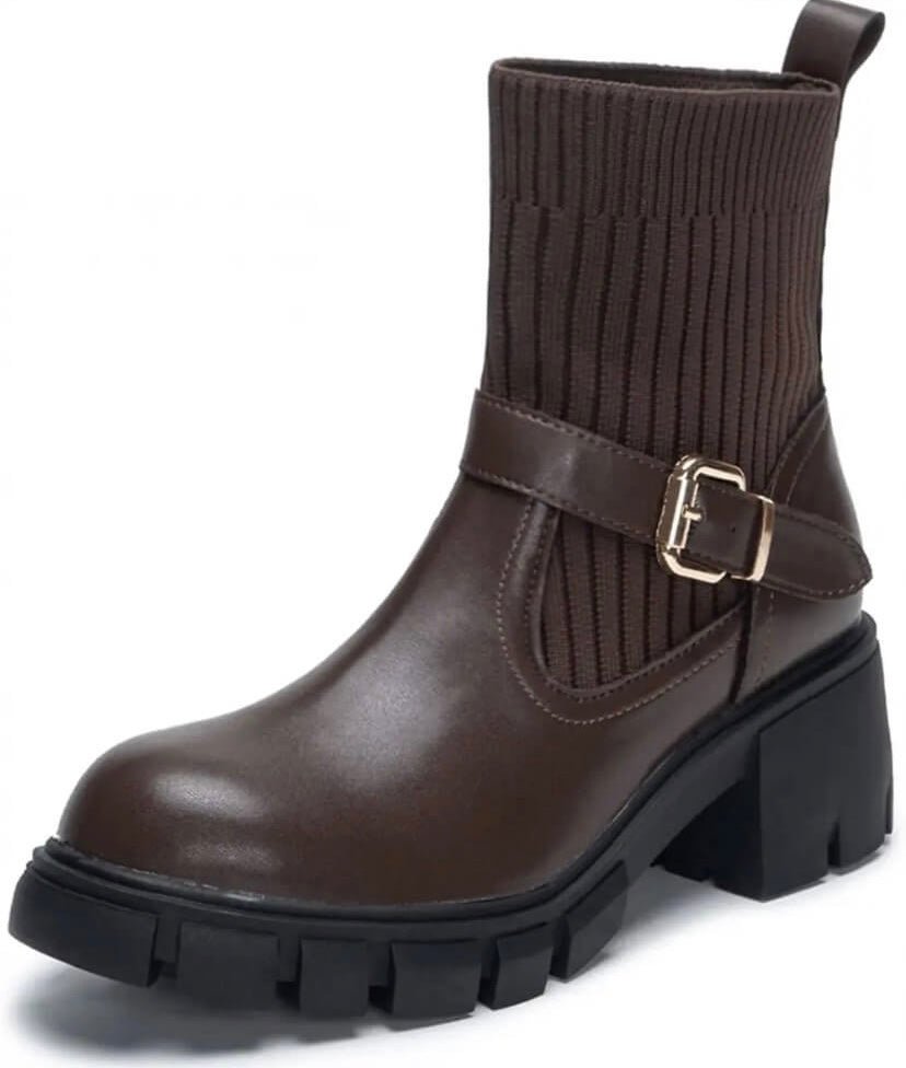 Cocoa Couture Chunky Ankle Boots size 5.5 to size 9 - Ikonik Idoll