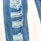 Wild Child High Waist Ripped Denim Jeans