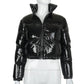 Ebony Frost Puffer Coat SMALL - Ikonik Idoll