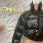 Ebony Frost Puffer Coat SMALL - Ikonik Idoll