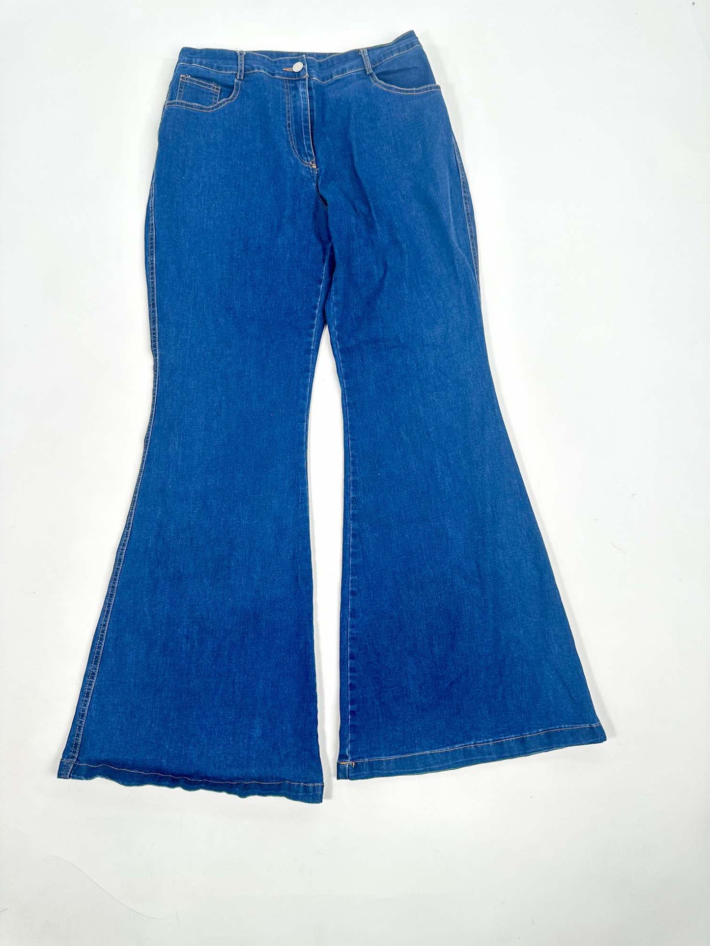 True Blue Bell Bottom Flare Jeans