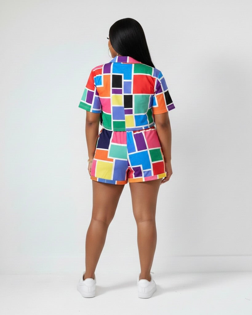 Freak Nik 90s 2 pc short set