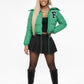 Emerald Envy Puffer Winter Coat