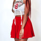 Hot Girl Summer tennis skirt with pockets - Red, Blue, Green (Small to X - large) - Ikonik Idoll