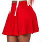 Hot Girl Summer tennis skirt with pockets - Red, Blue, Green (Small to X - large) - Ikonik Idoll