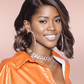 Hot Mama Latex Orange Pant 2 pc Set - Ikonik Idoll
