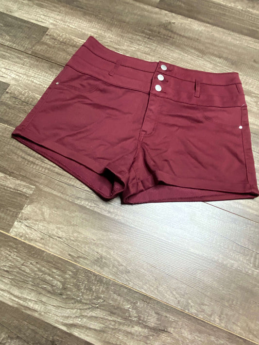 Burgundy Shorts size 12 Large