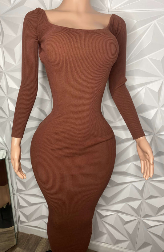 Eat Me Up Chocolate Dress (medium)