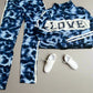 Blue No Love Legging Set (medium)