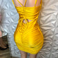 Sunshine On Me Yellow Dress (Medium)