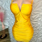 Sunshine On Me Yellow Dress (Medium)