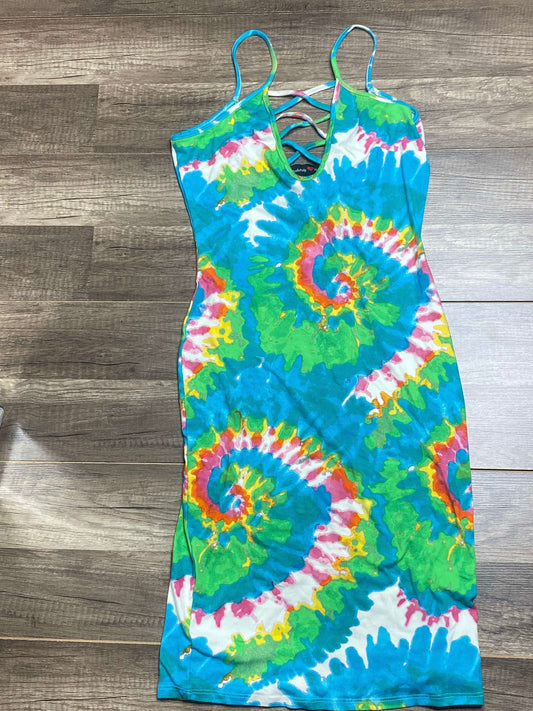 Tidal Tie Dye Dress (small)