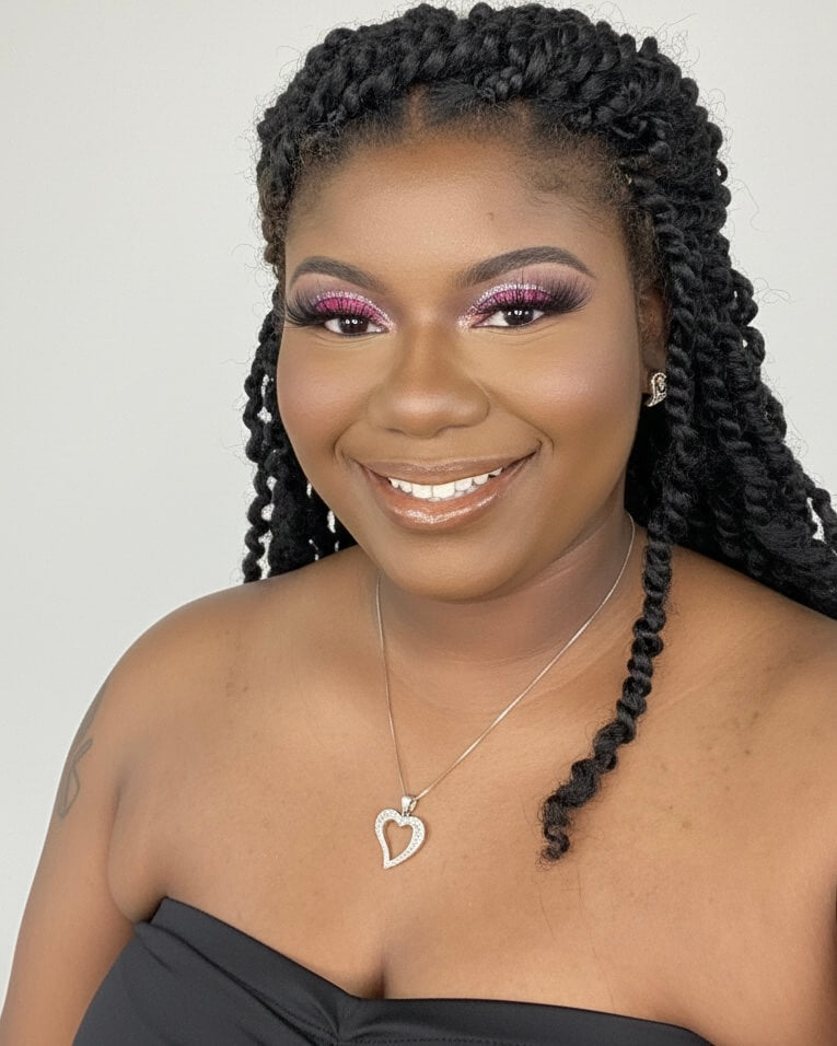 SILVER Open Heart Jayda necklace