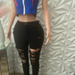 Laflare Black Jeans - Ikonik Idoll