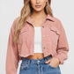 Layla Pink Distressed Jacket
