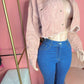 Layla Pink Distressed Jacket - Ikonik Idoll