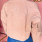 Layla Pink Distressed Jacket - Ikonik Idoll